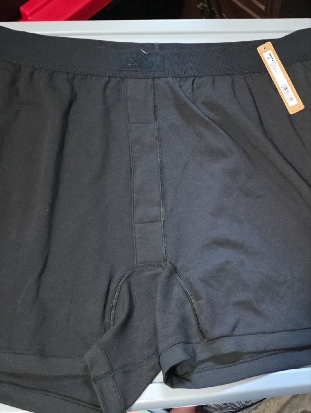 SKIMS Men's Black Boxer Briefs